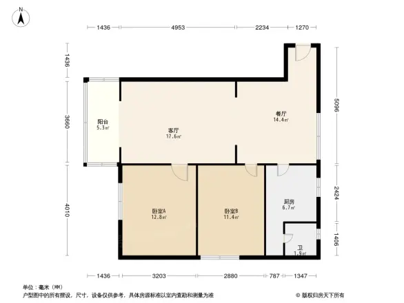 营康西路118号院户型图
