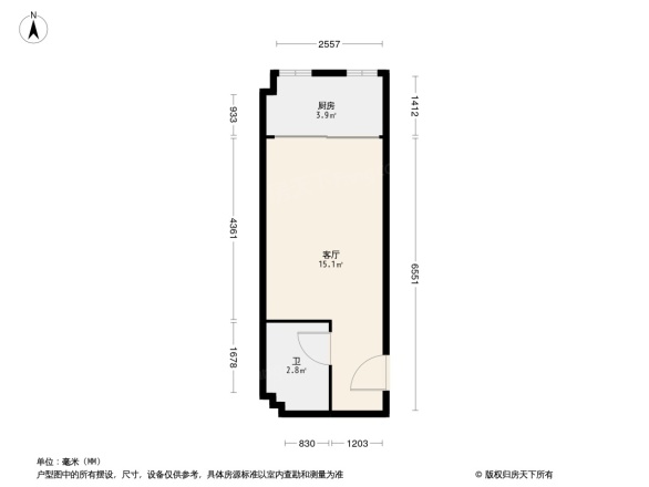 金华壹号户型图