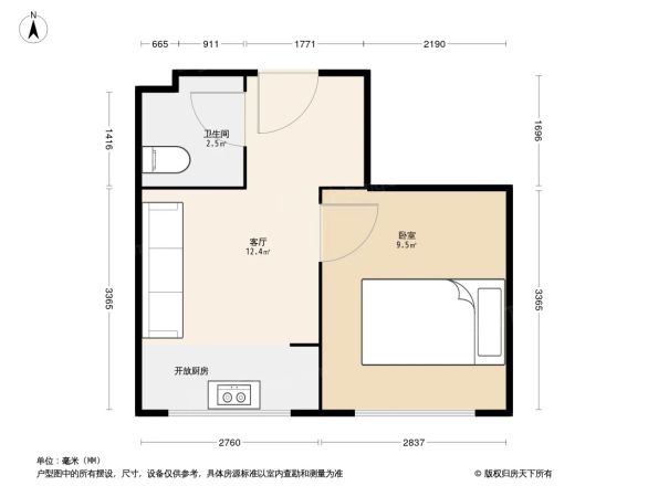左岸尊邸户型图