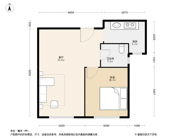 华丰金山花园户型图