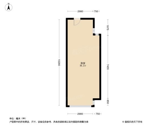 格林悦城公寓户型图