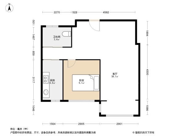 唐轩北廷户型图