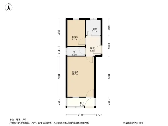 汉中门大街19号户型图