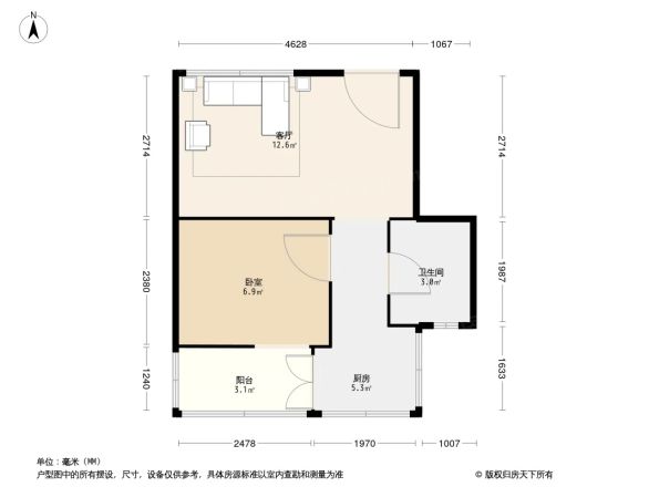 西兴苑户型图
