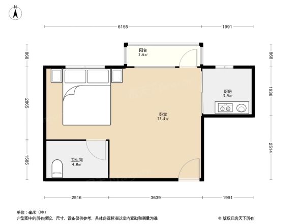 万基虎滩园户型图