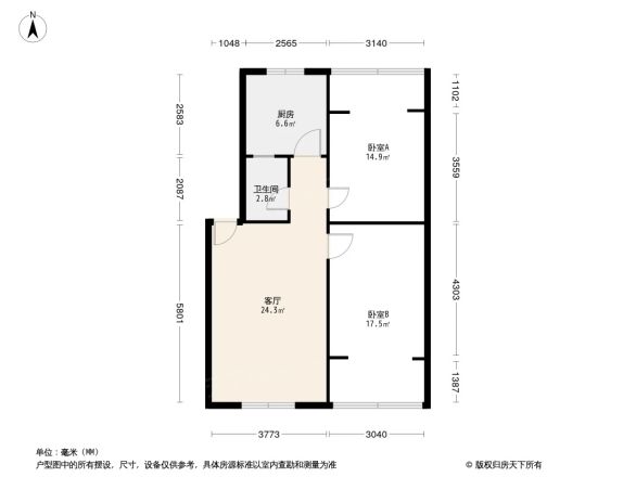 青春岛社区户型图