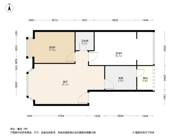 海天阁户型图