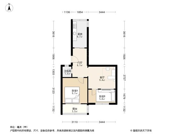 一环路南三段19号院户型图