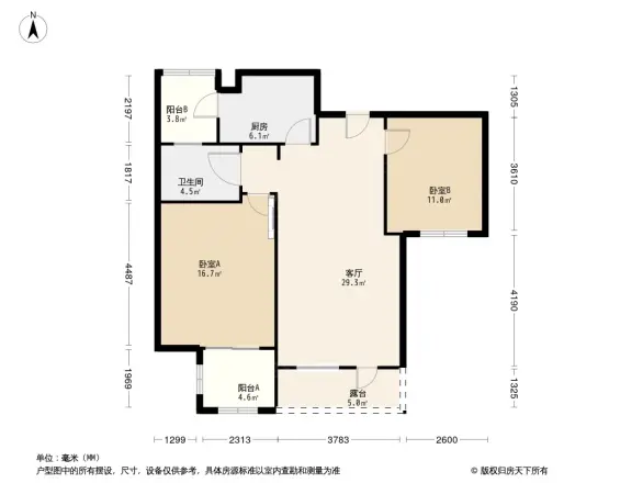 嘉德园户型图