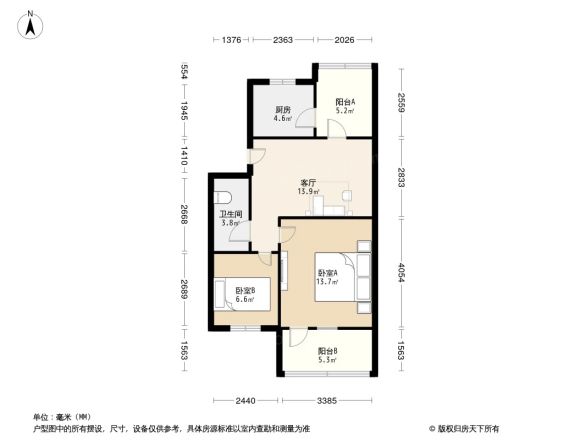 玉林西路31号院户型图