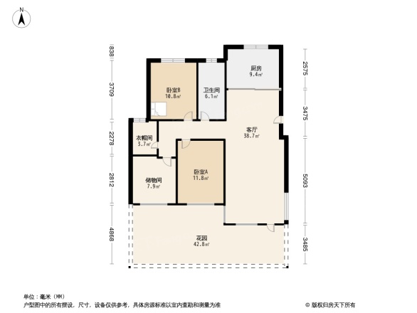 亿达春田春田里户型图