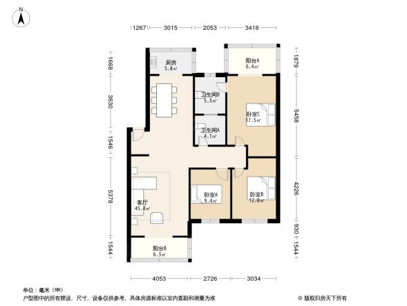 移动工程局家属院户型图