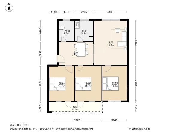 成灌东路315号院户型图