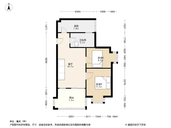 半山小区户型图