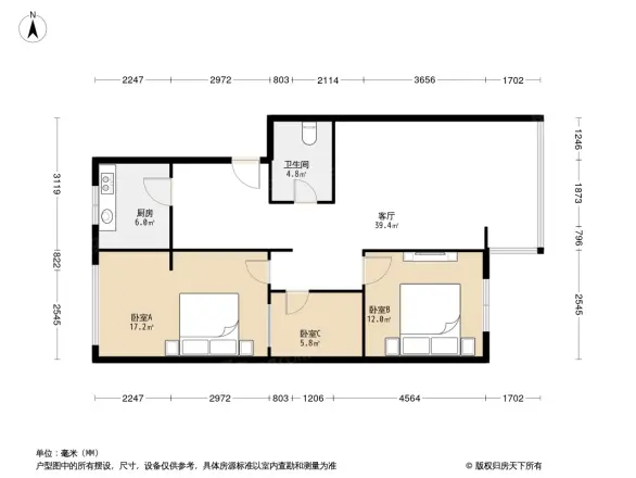 九里园户型图