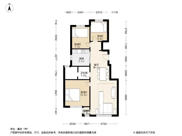 海语城户型图