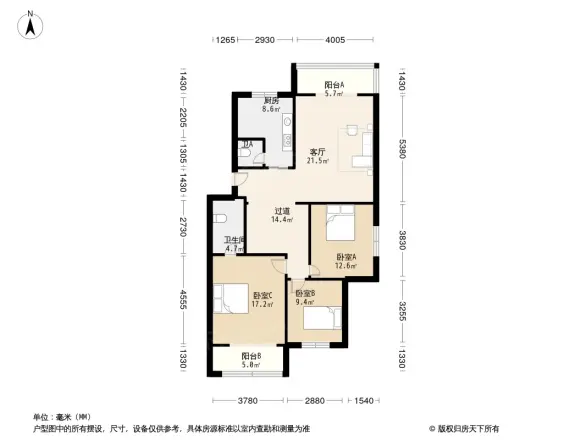 九里园户型图