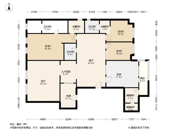 朗基望今缘户型图