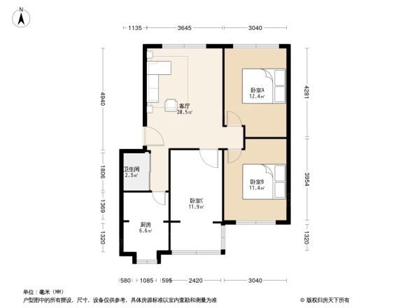 清江东路188号院户型图