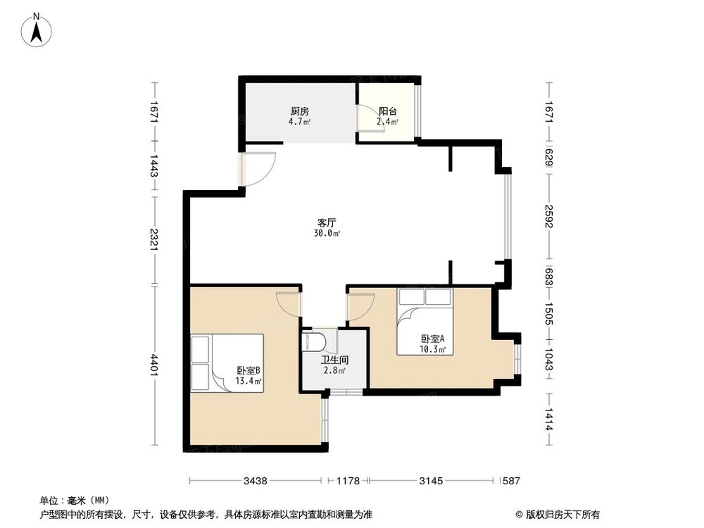 相似户型图