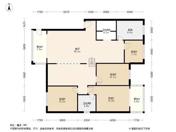 明苑公寓户型图