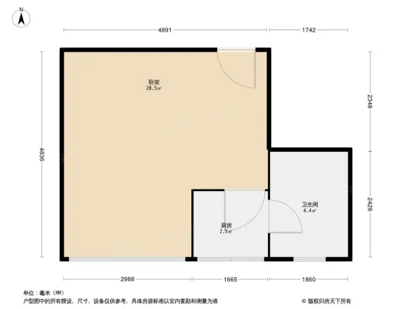 时代100户型图
