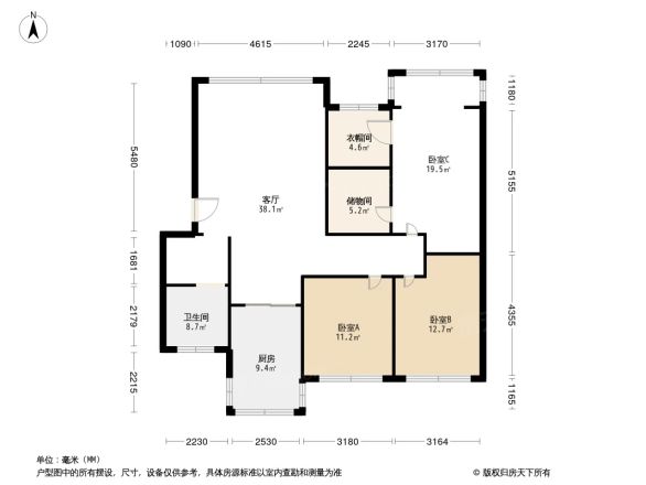 华阳教师苑户型图