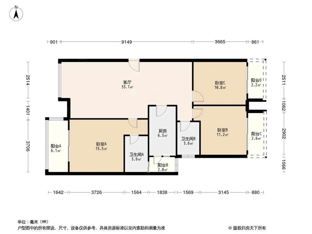 相似户型图
