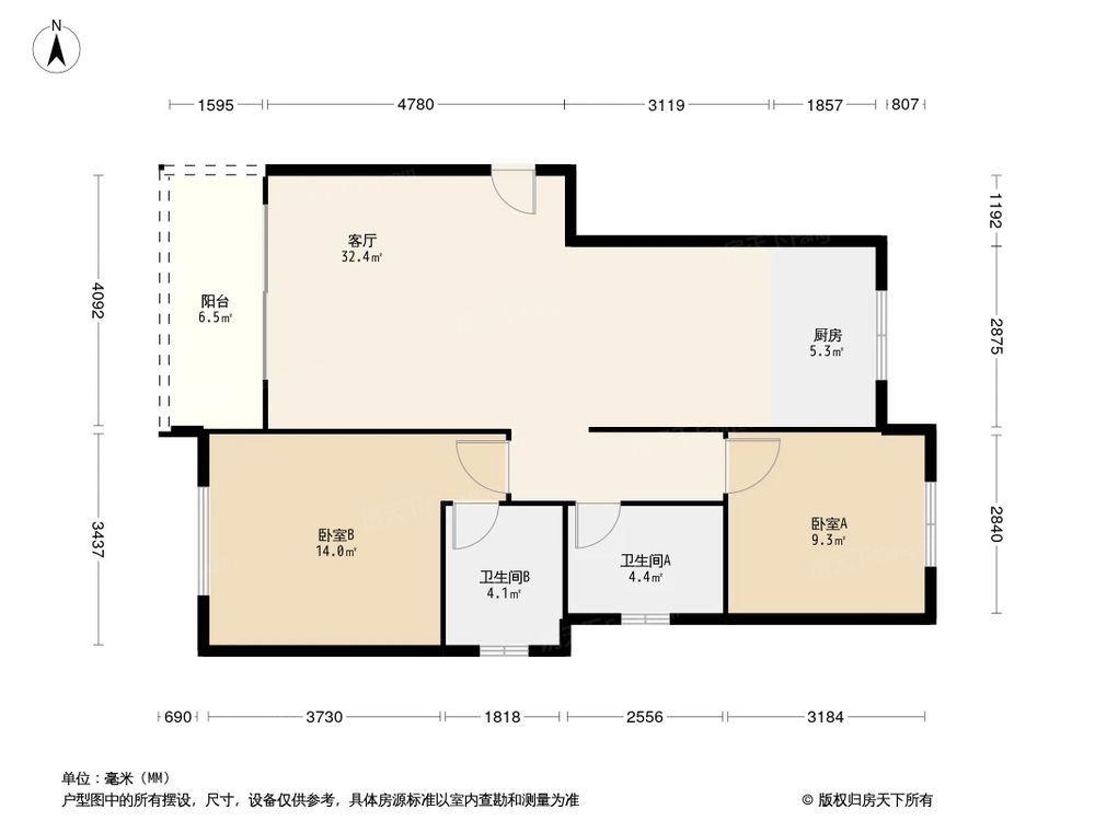 相似户型图