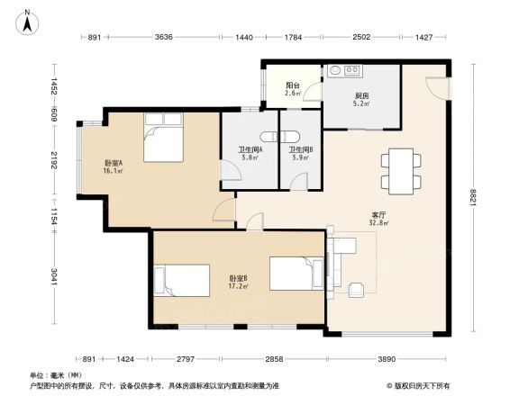 云水苑户型图