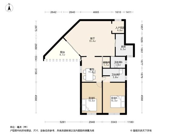 富门花园户型图