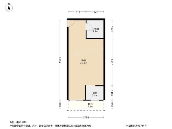 金色外滩户型图