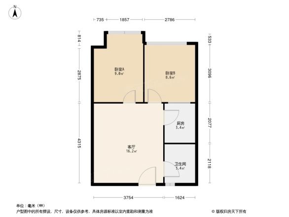金色港湾户型图