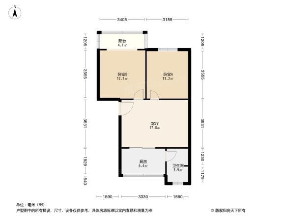 莲桂南路63号院户型图