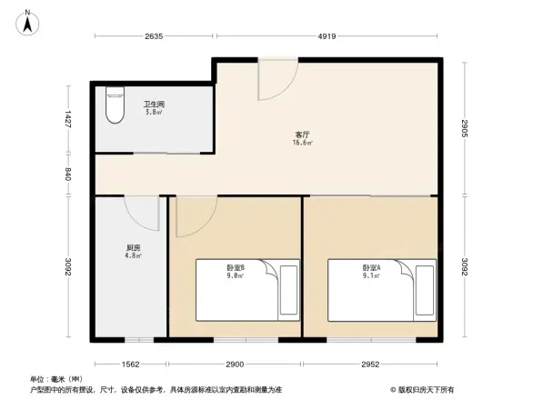 唐轩北廷户型图
