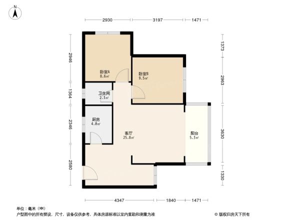 府青路二段18号院户型图