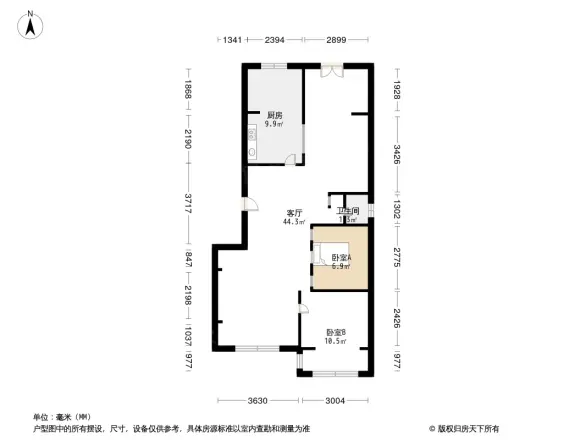 唐轩北廷户型图