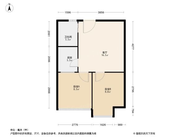 金色港湾户型图