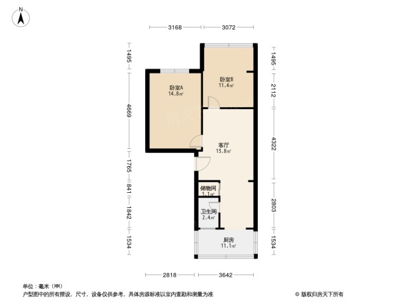 紫东花园户型图