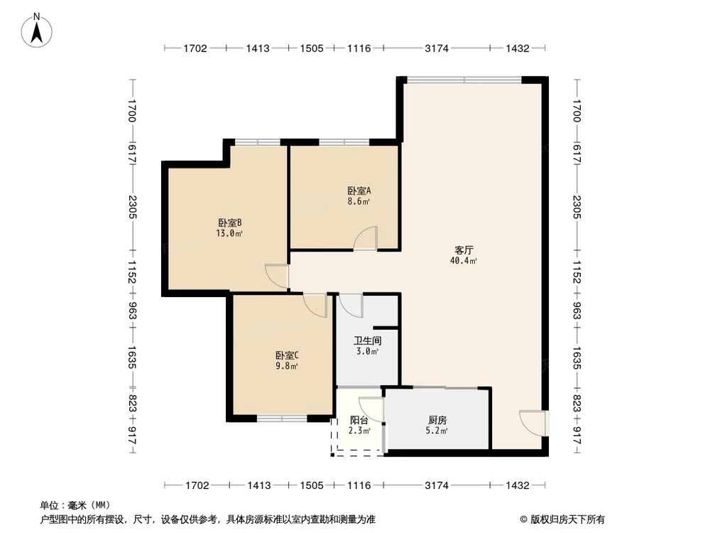 相似户型图
