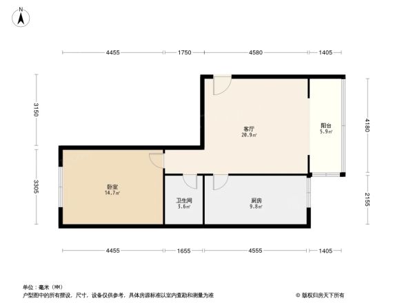 百家苑小区户型图