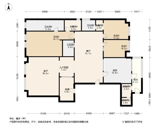 朗基望今缘户型图