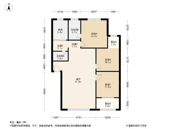 科联街社区户型图
