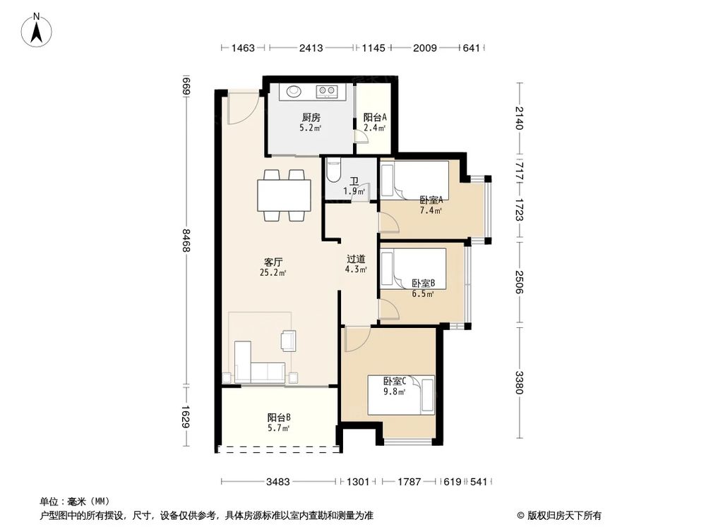 相似户型图