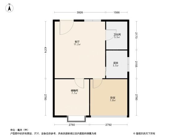 金色港湾户型图