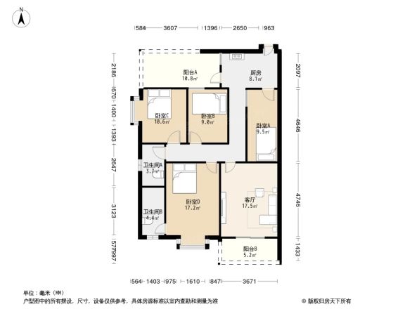 富丽家园富宜居户型图