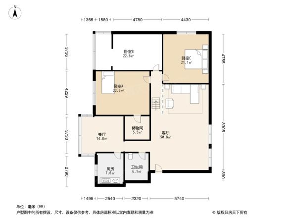 现代花园户型图