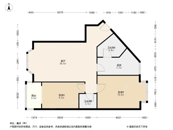 海天阁户型图