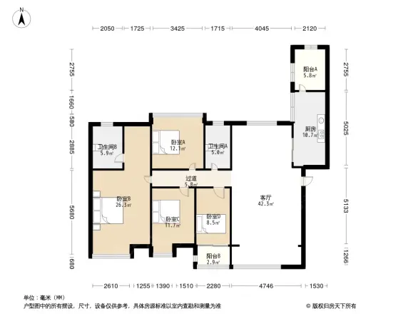恒基翠庭户型图