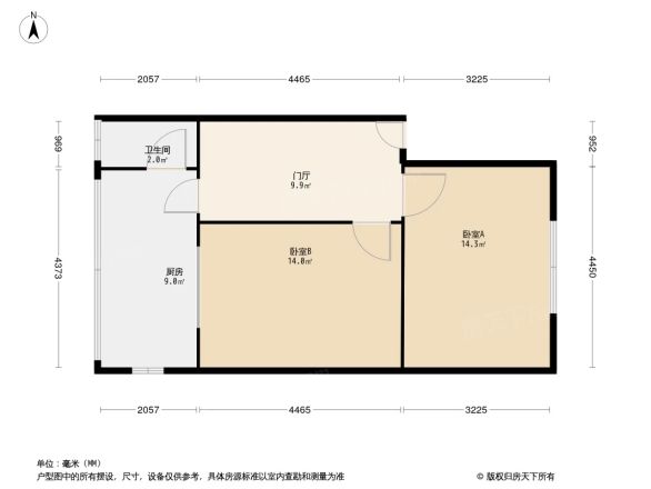 府青路二段18号院户型图